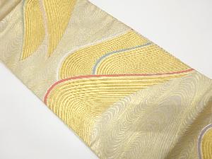 波模様織り出し袋帯